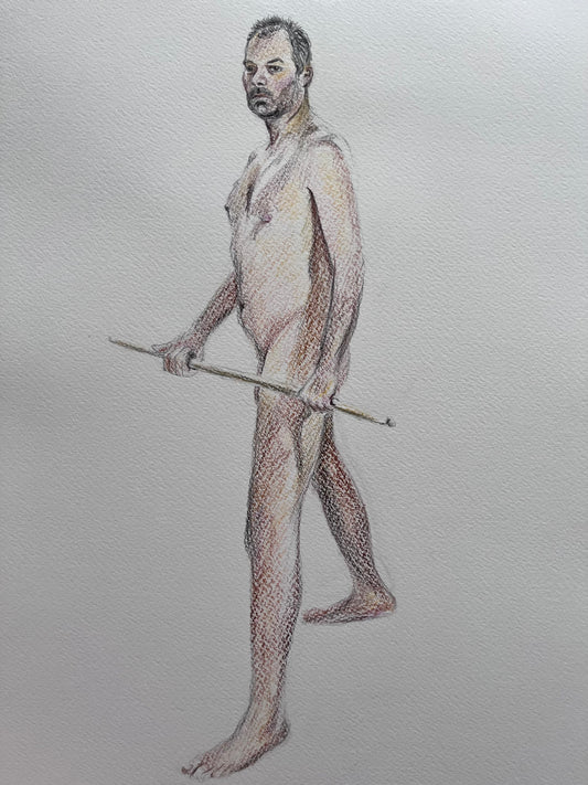 Life drawing male 001