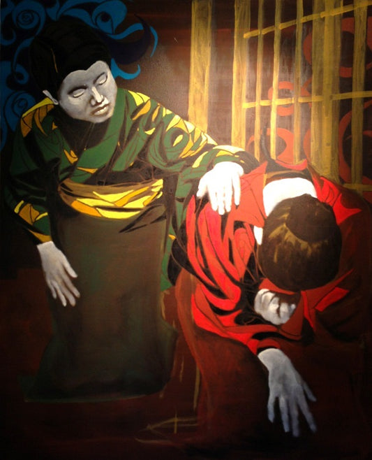 Scene from Woman Killer in Oil Hell