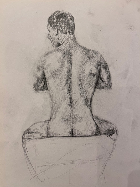 Life drawing male 003